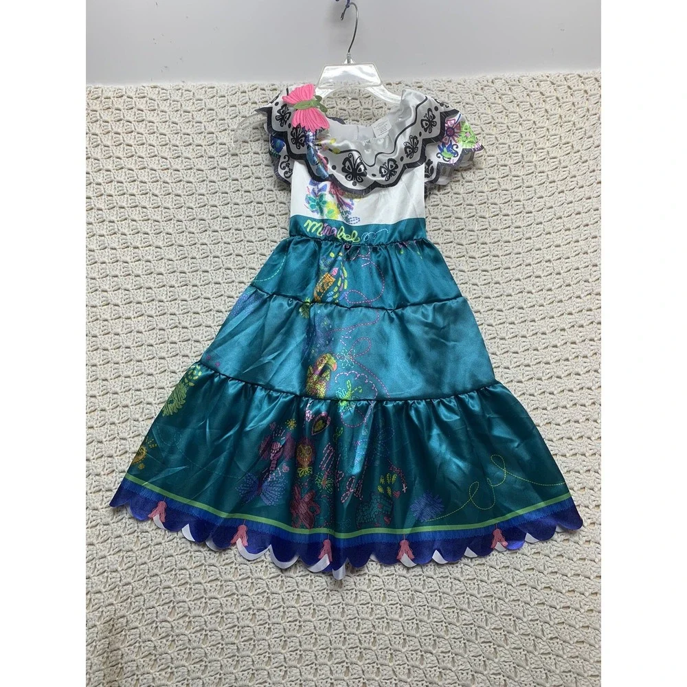 Disney Mirabel‎ Encanto Costume For Girls Fits Ages 4-6